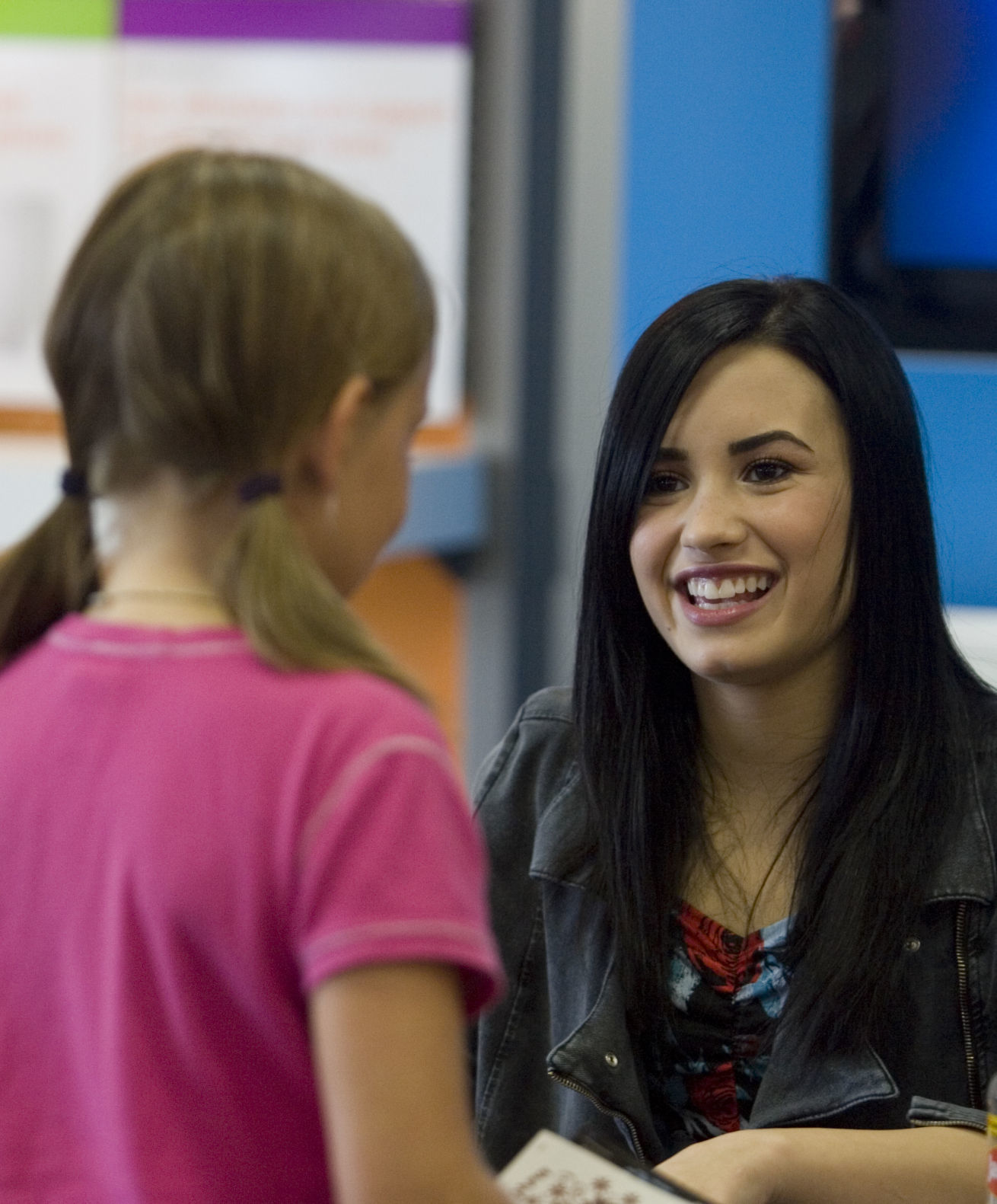 Demi Lovato at Friendly Center
